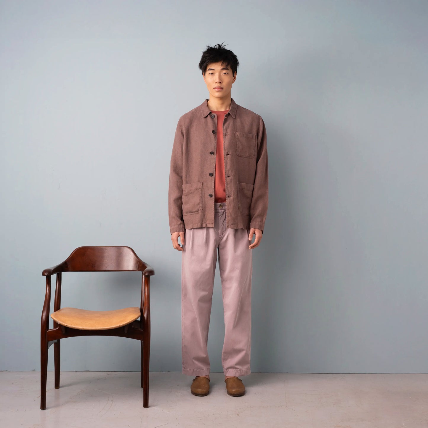 Linen Work Jacket