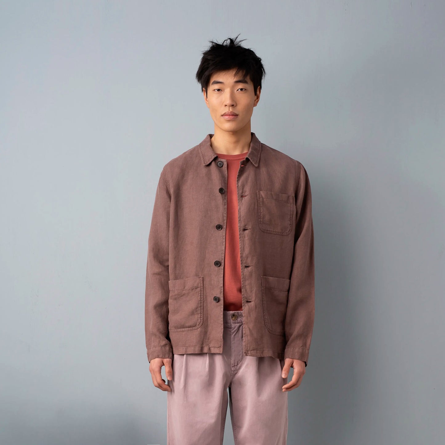 Linen Work Jacket