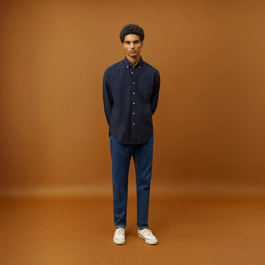 OXFORD SHIRT GARMENT-DYE