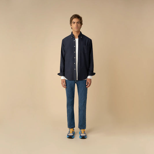 OXFORD SHIRT GARMENT-DYE