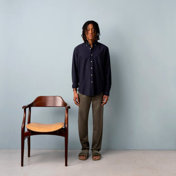 OXFORD SHIRT GARMENT-DYE