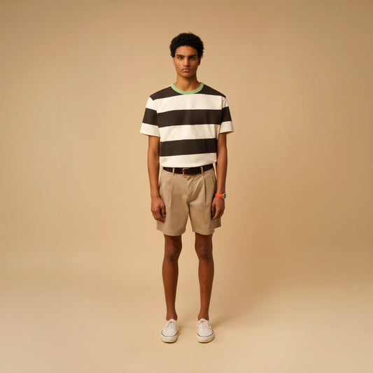 PLEATED SHORTS