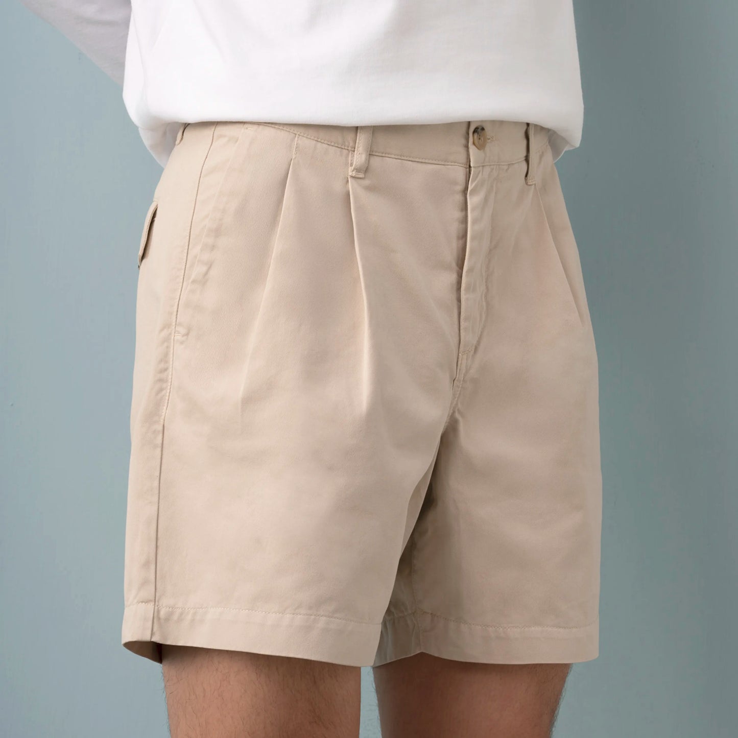 Pleated Shorts