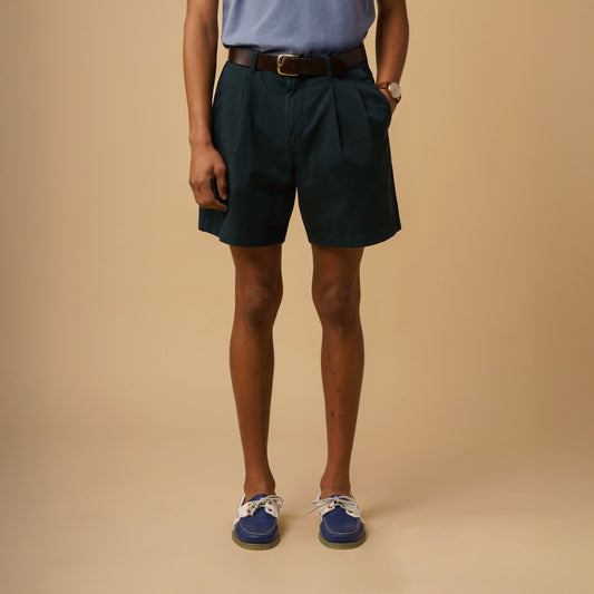 PLEATED SHORTS