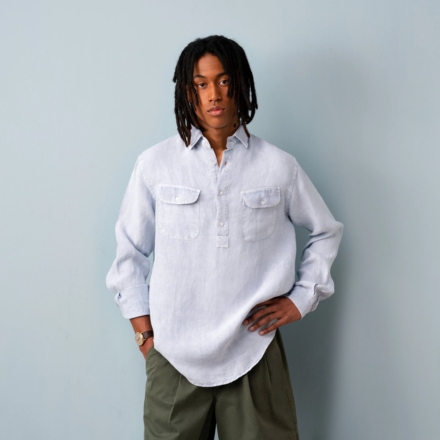 Hemp Popover Shirt