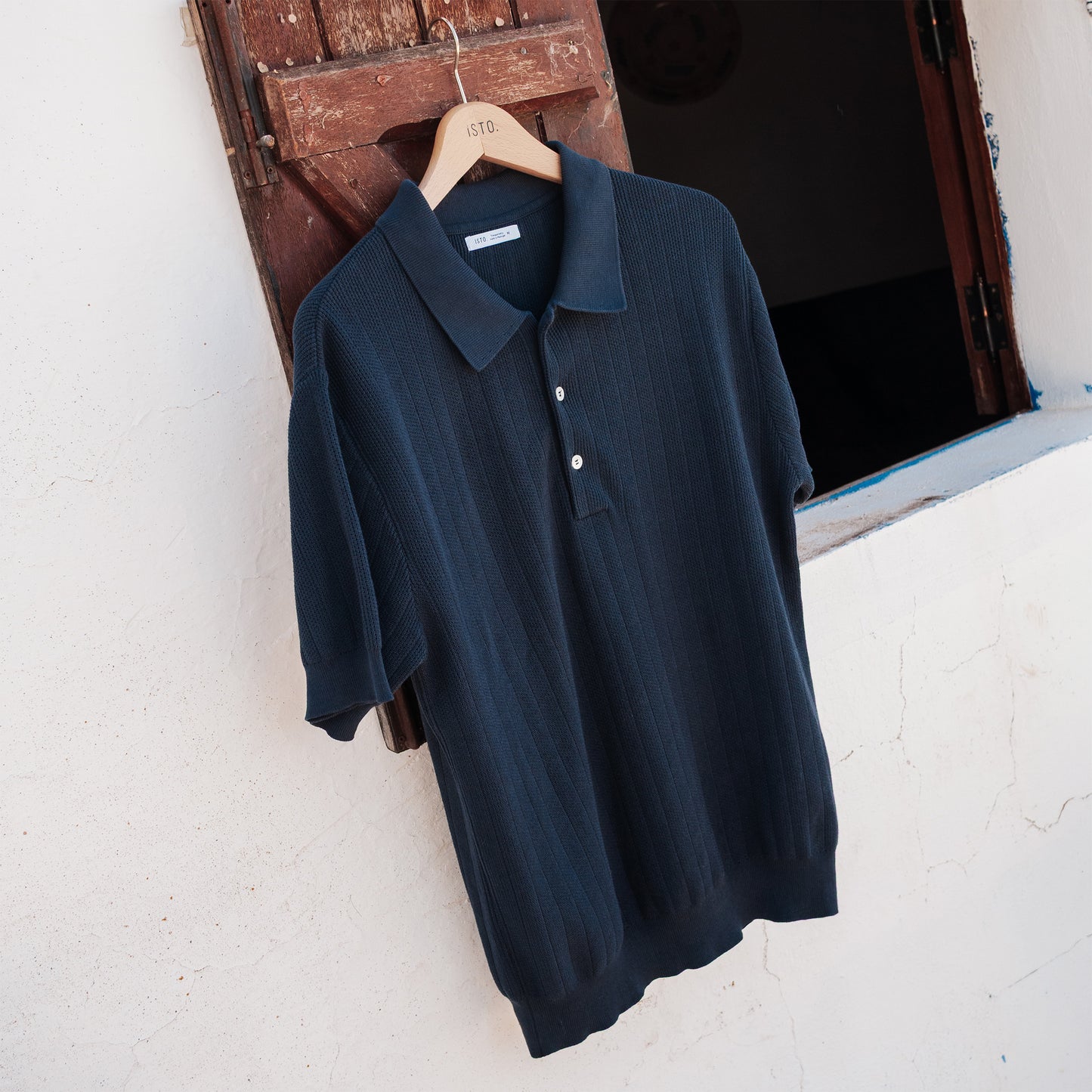 Summer Ribbed Polo