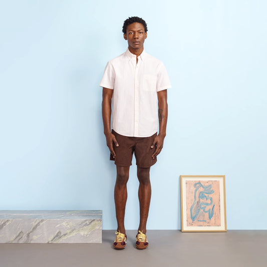 SHORT SLEEVED SEERSUCKER