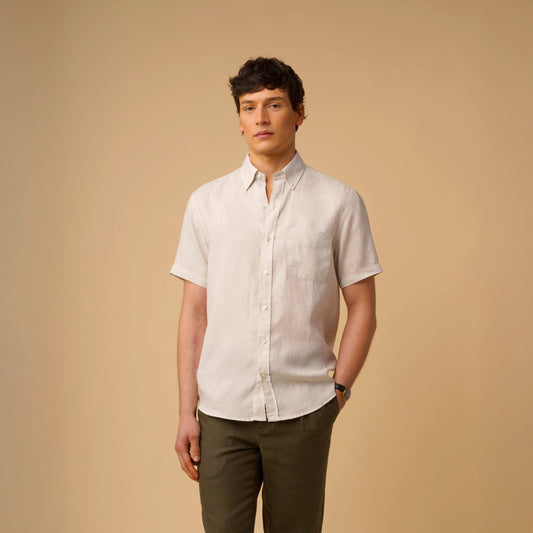 SHORT SLEEVED LINEN