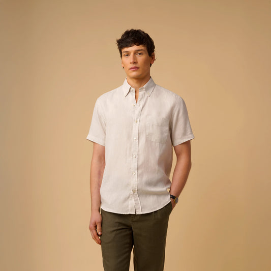 SHORT SLEEVED LINEN