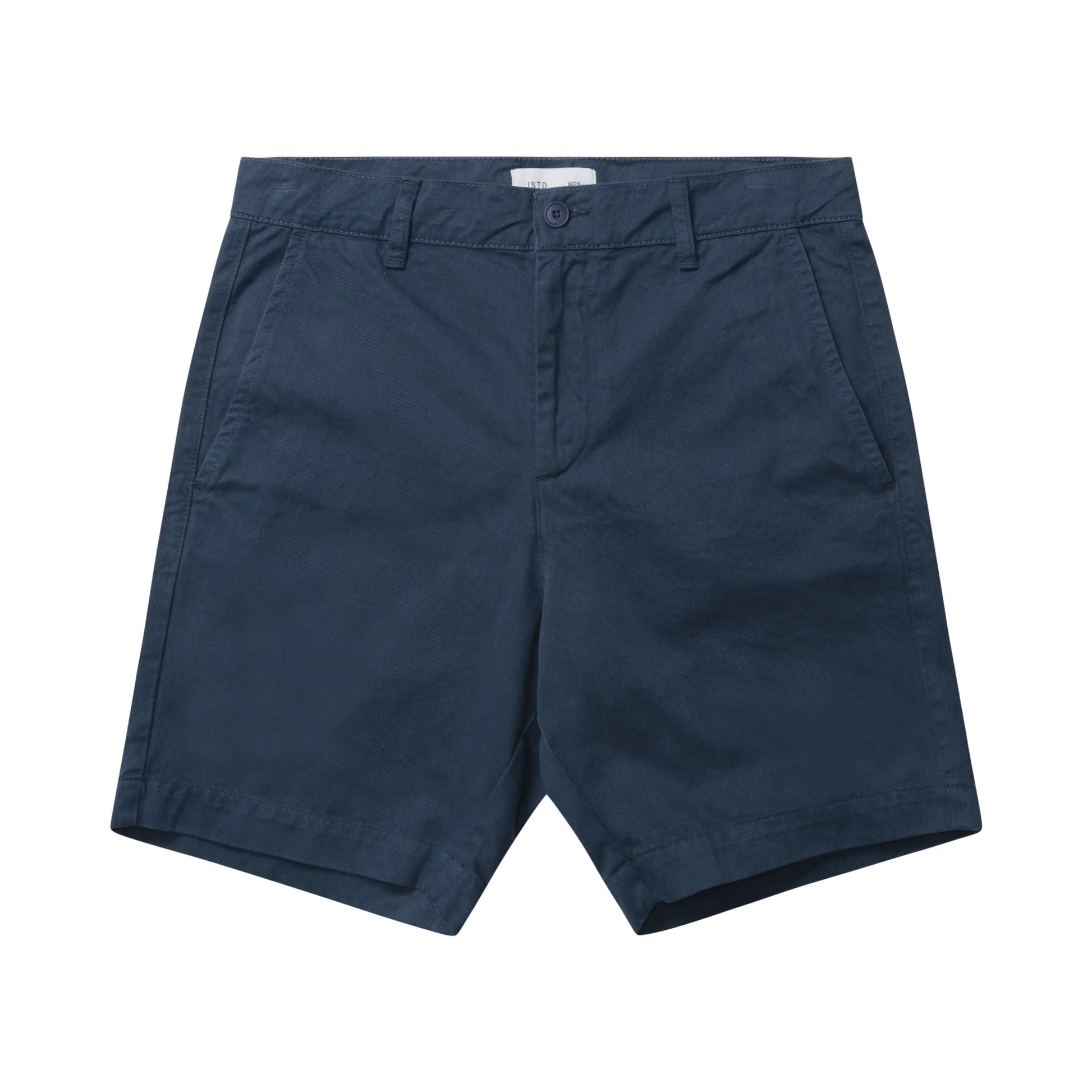 Cotton online navy shorts