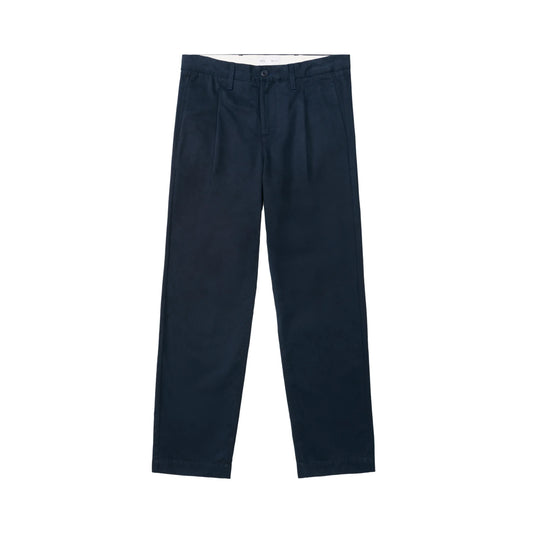 STRAIGHT PLEATED CHINOS
