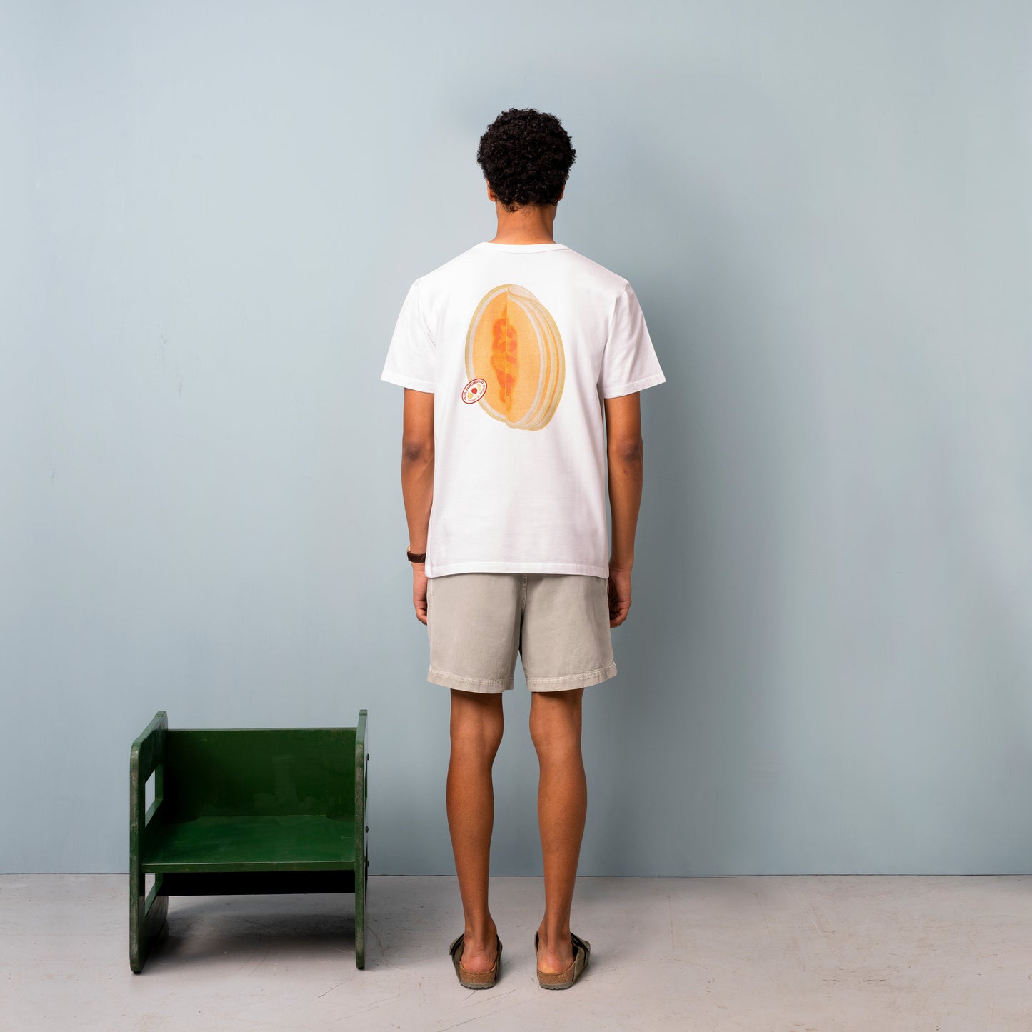Heavyweight T-Shirt Melon Patch