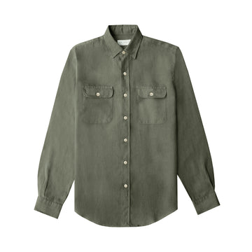 TWO POCKET LINEN SHIRT