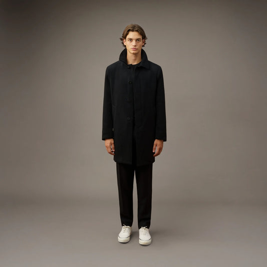 REGULAR WOOL COAT