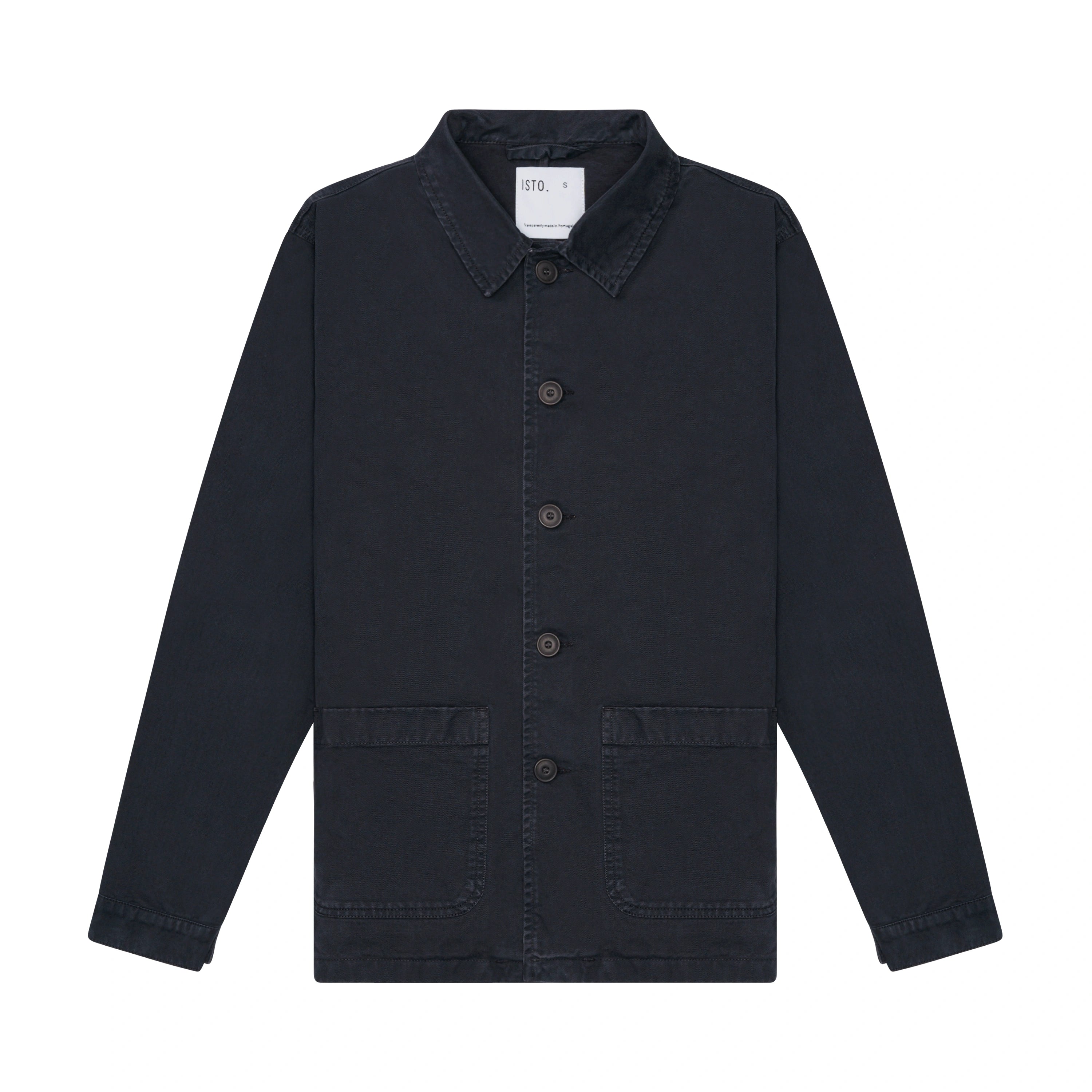 Work Jacket Dark Grey - Organic Cotton | ISTO.