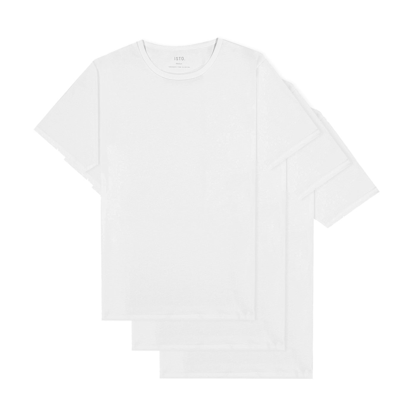 3-PACK CLASSIC T-SHIRT T-Shirts ISTO. White XS 