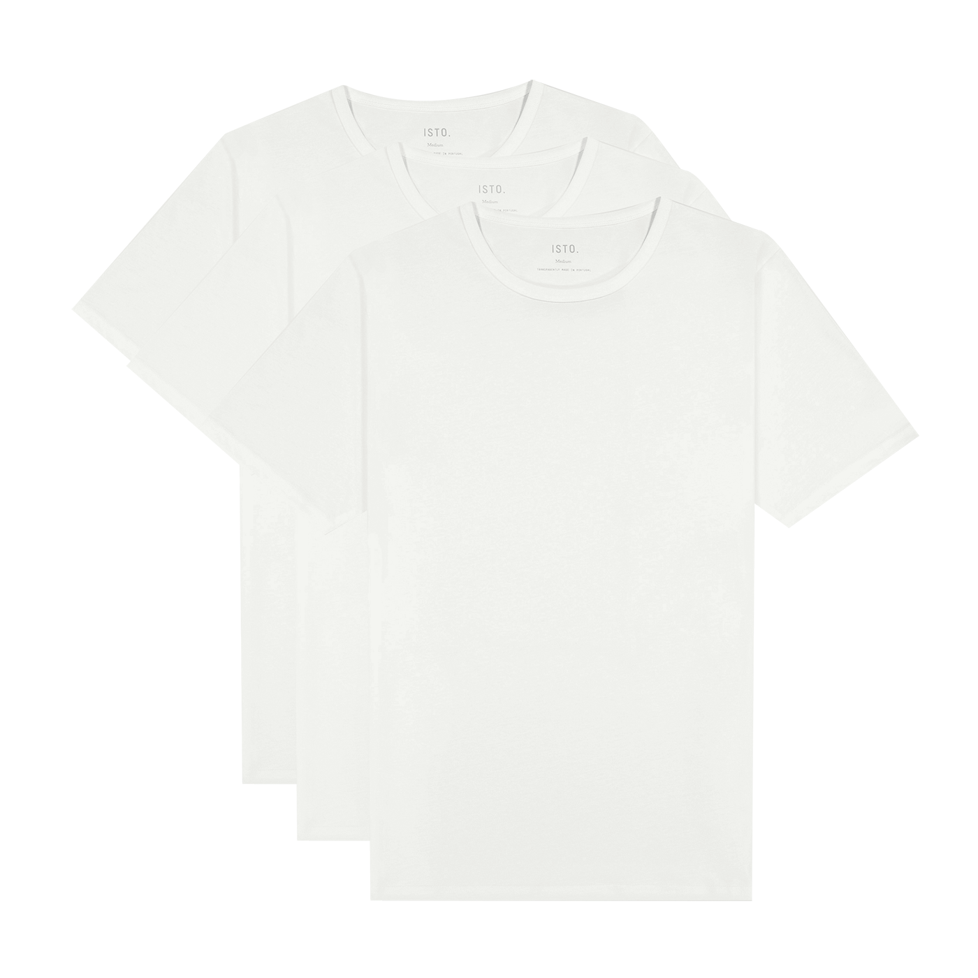 3-PACK CLASSIC T-SHIRT T-Shirts ISTO. White XS 