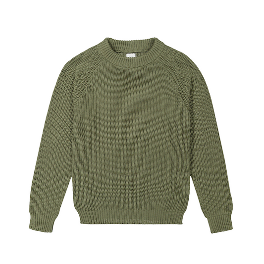 COTTON SWEATER Knitwear ISTO. Green XS 