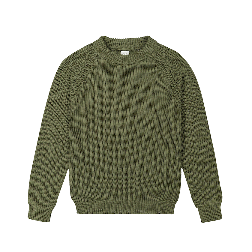 COTTON SWEATER Knitwear ISTO. Green XS