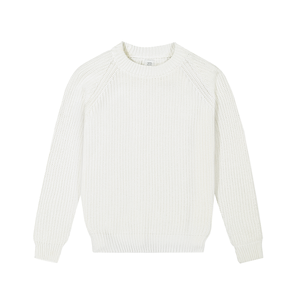 COTTON SWEATER Knitwear ISTO. White XS