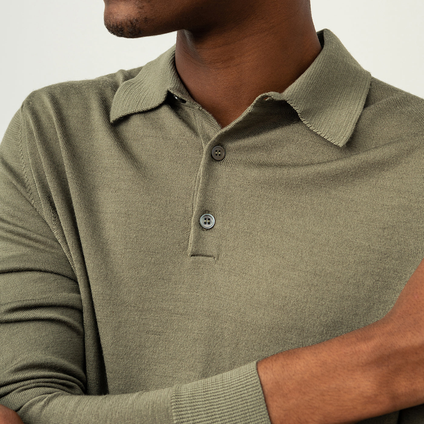 MERINO WOOL POLO  ISTO.   