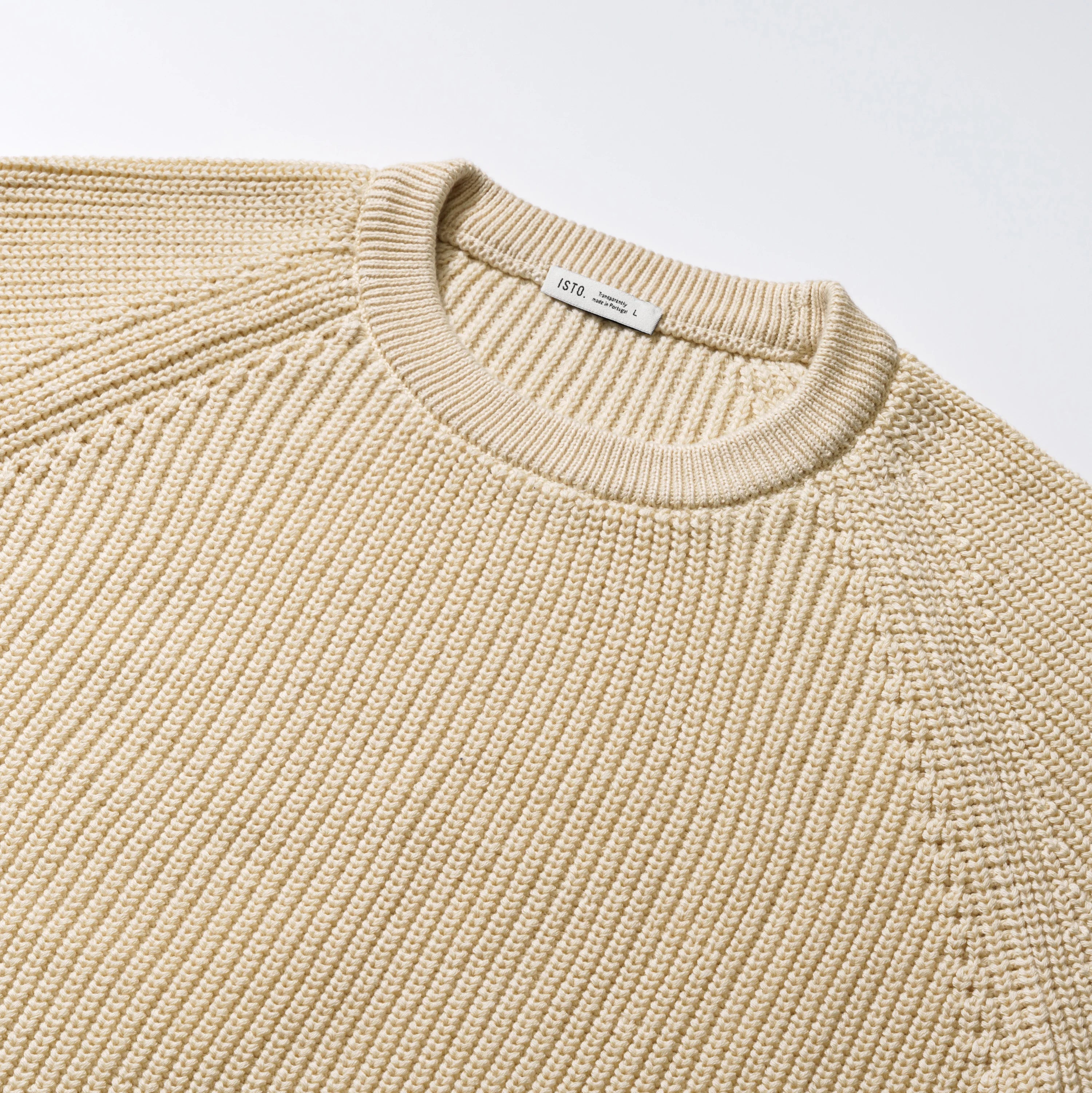 Men's Cotton Sweater Navy | ISTO.