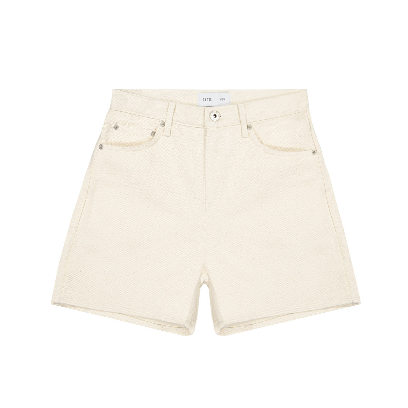 EVERYDAY DENIM SHORTS Denim ISTO. Undyed 25