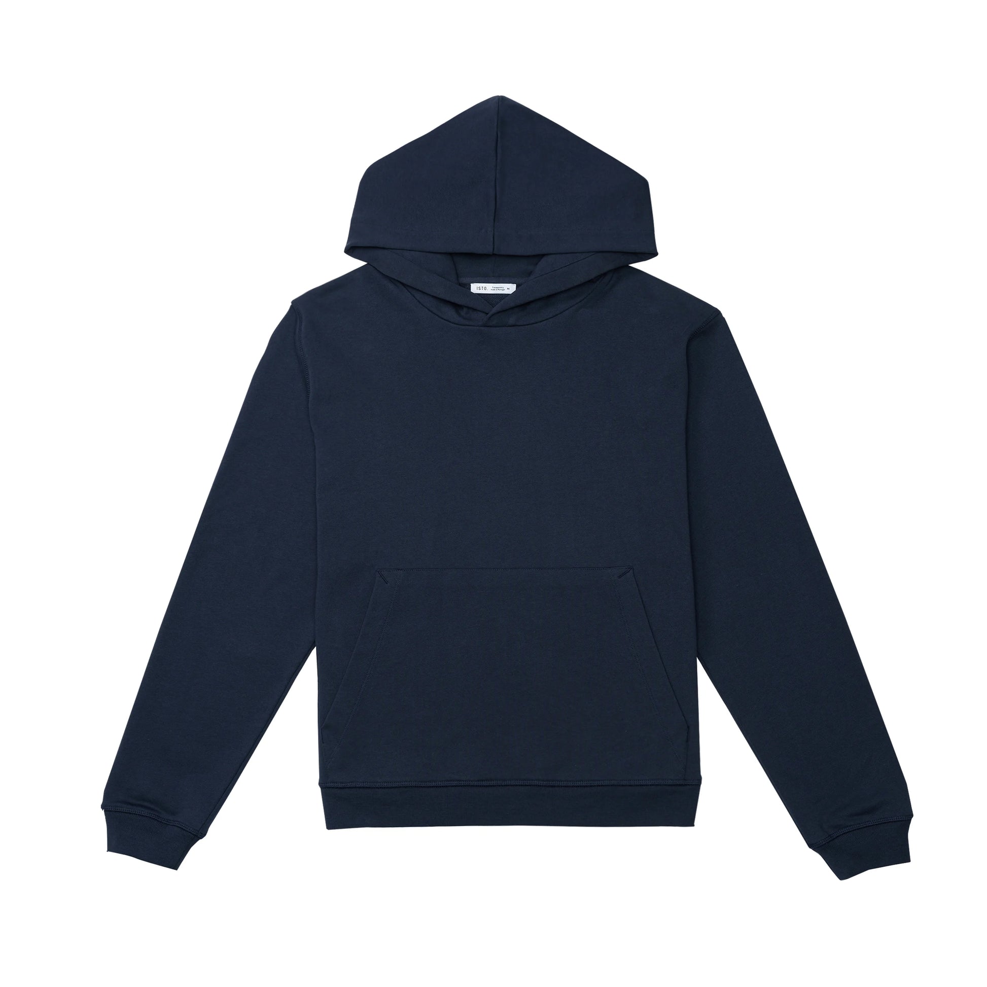 Hoodie Navy Organic Cotton ISTO