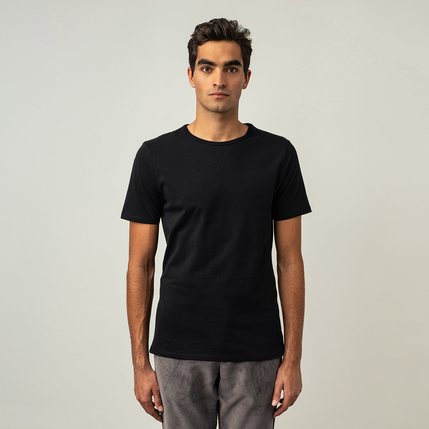 Black t cheap shirt mens