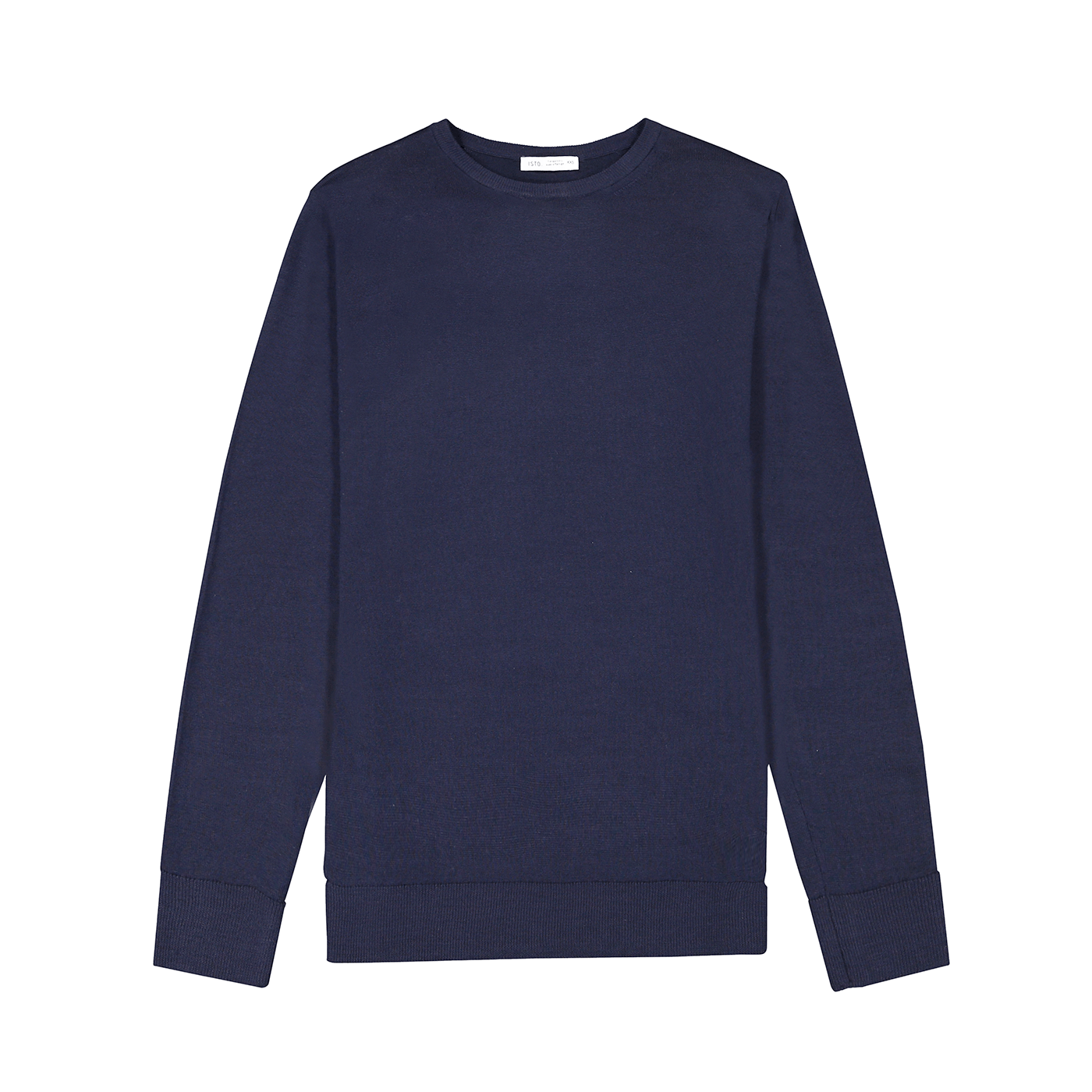 MERINO WOOL SWEATER  ISTO. Navy XXS