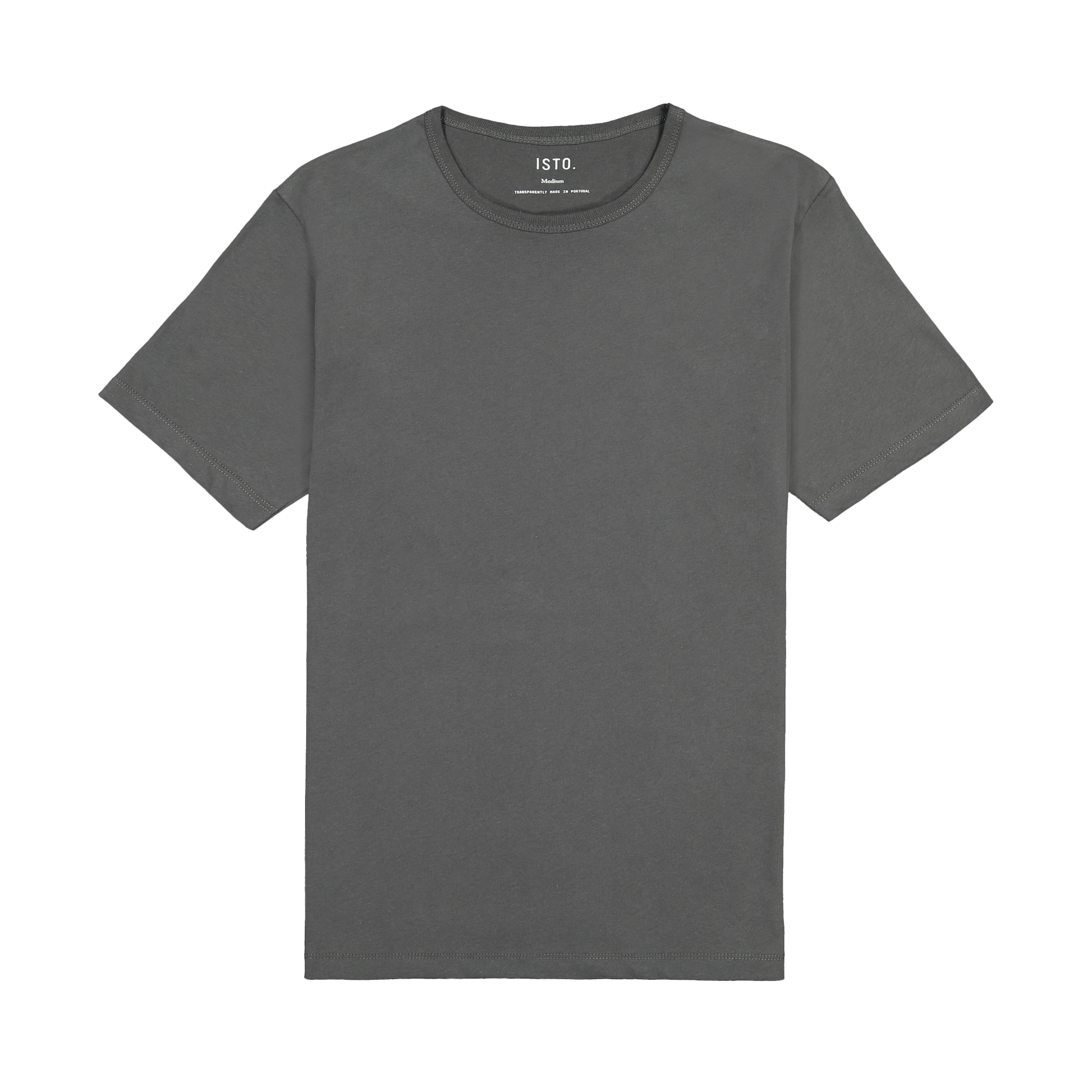 RECYCLED T-SHIRT T-Shirts ISTO. M Washed Grey