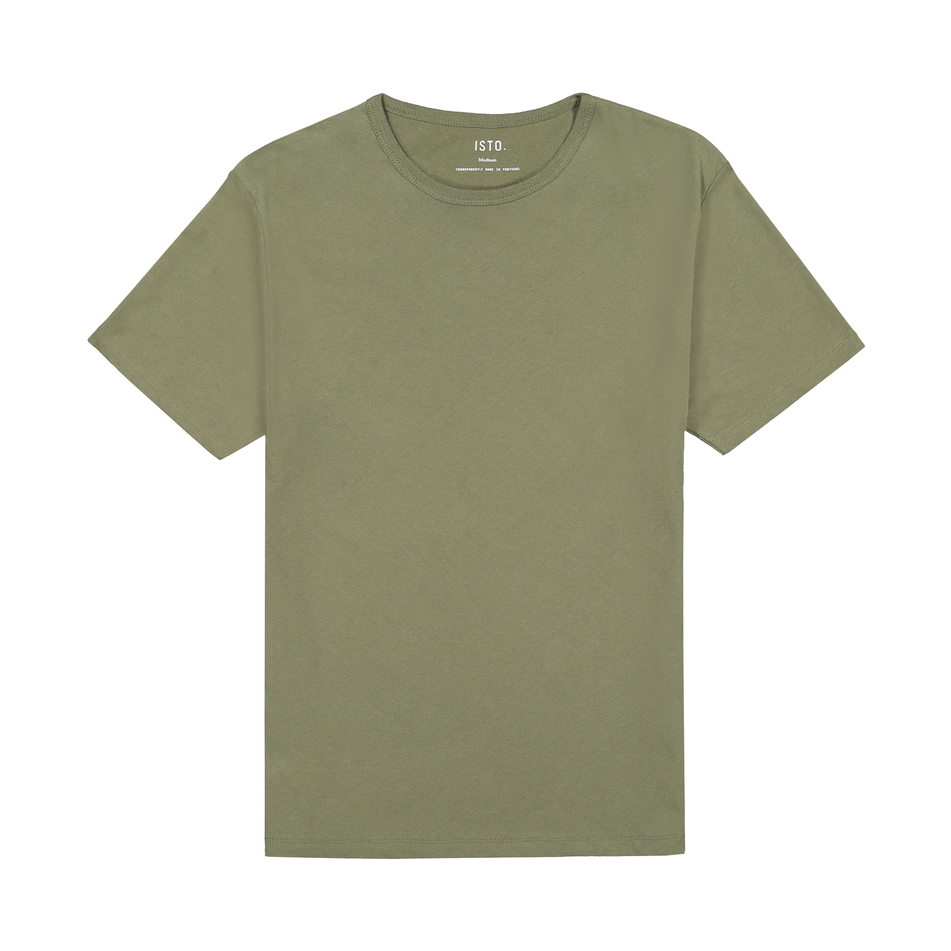 RECYCLED T-SHIRT T-Shirts ISTO. S Military Green