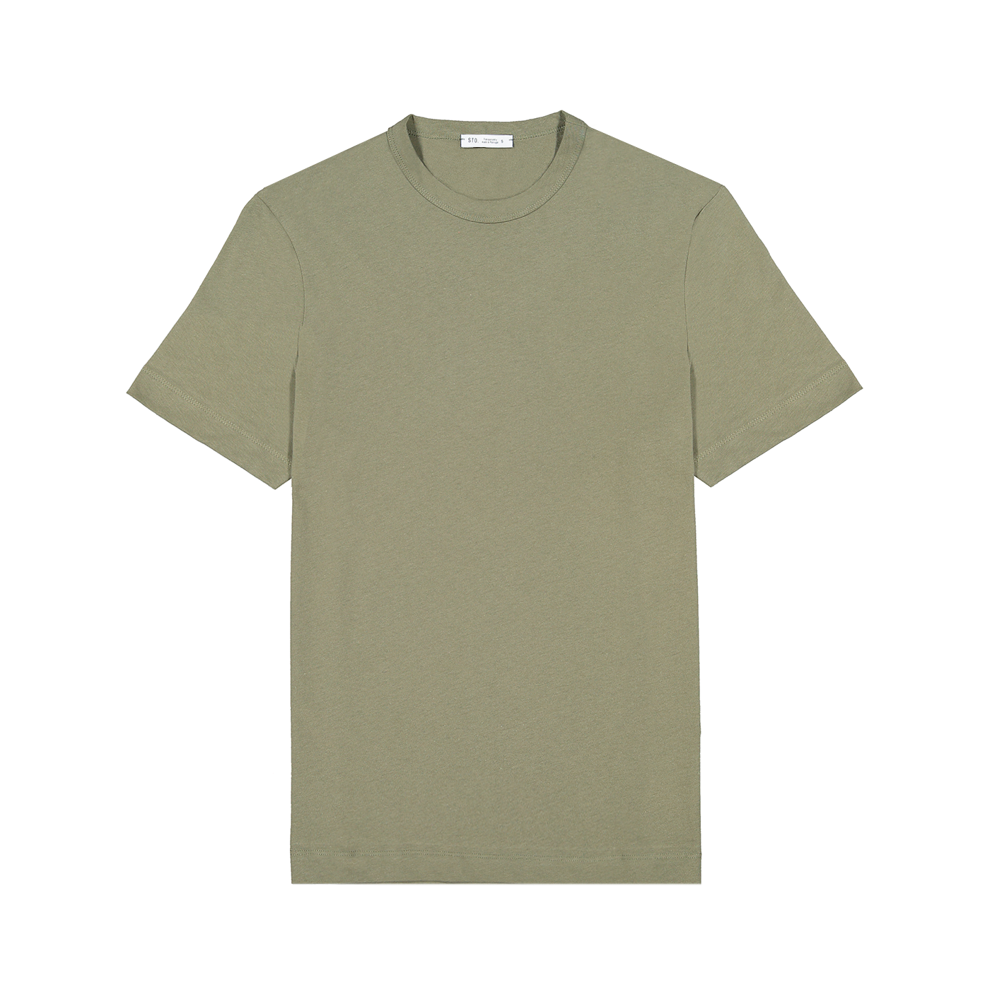 RECYCLED T-SHIRT T-Shirts ISTO. Military Green S