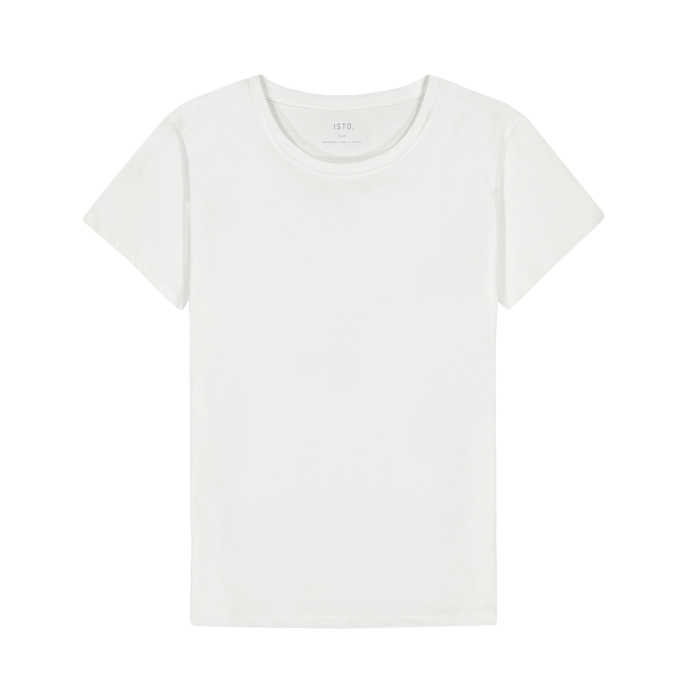 WOMEN'S CREW TEE T-Shirts ISTO. store White XS